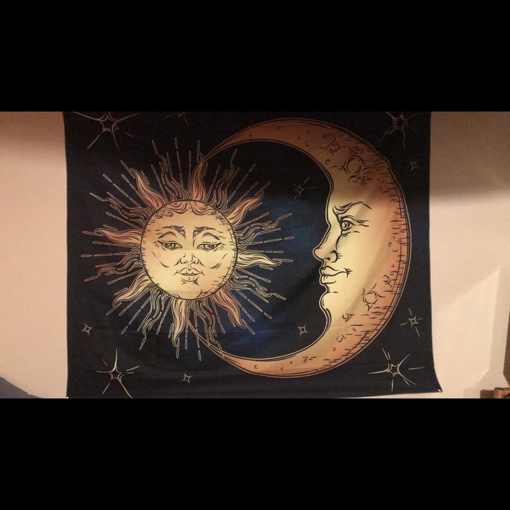 Sun & Moon Wall tapestry